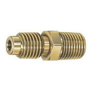 JB AF-13451 Half Union 1/2 x 1/4 Inch Acme Thread x NPTF Brass