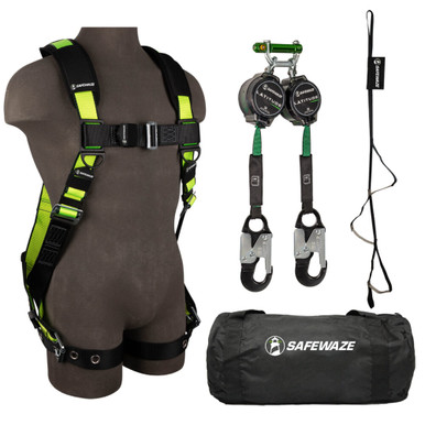 Opens dialog Safewaze 018-3004 - PRO Bag Kit: FS185-L/XL Harness, 018-5025 SRL, FS902 Trauma, FS8150 Bag