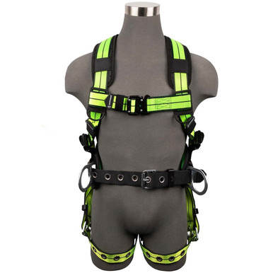 Opens dialog Safewaze 023-1242 - PRO+ Construction Harness: 3D, QC Chest, TB Legs, Trauma relief (S)