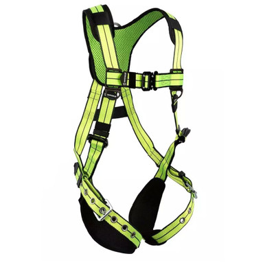 Opens dialog Safewaze 023-1254 - PRO+ Full Body 4X Size Harness: 1D, QC Chest, TB Legs, Trauma relief