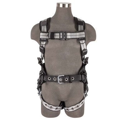 Opens dialog Safewaze 023-1257 - PRO+ Slate Construction Harness: Alu 3D, Alu QC Chest, TB Legs, Trauma relief