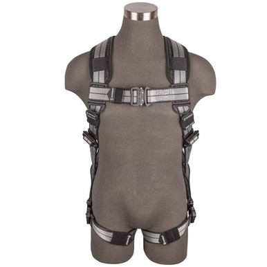 Opens dialog Safewaze 023-1263 - PRO+ Slate Full Body Harness: Alu 1D, Alu QC Chest/Legs, Trauma relief (XS)