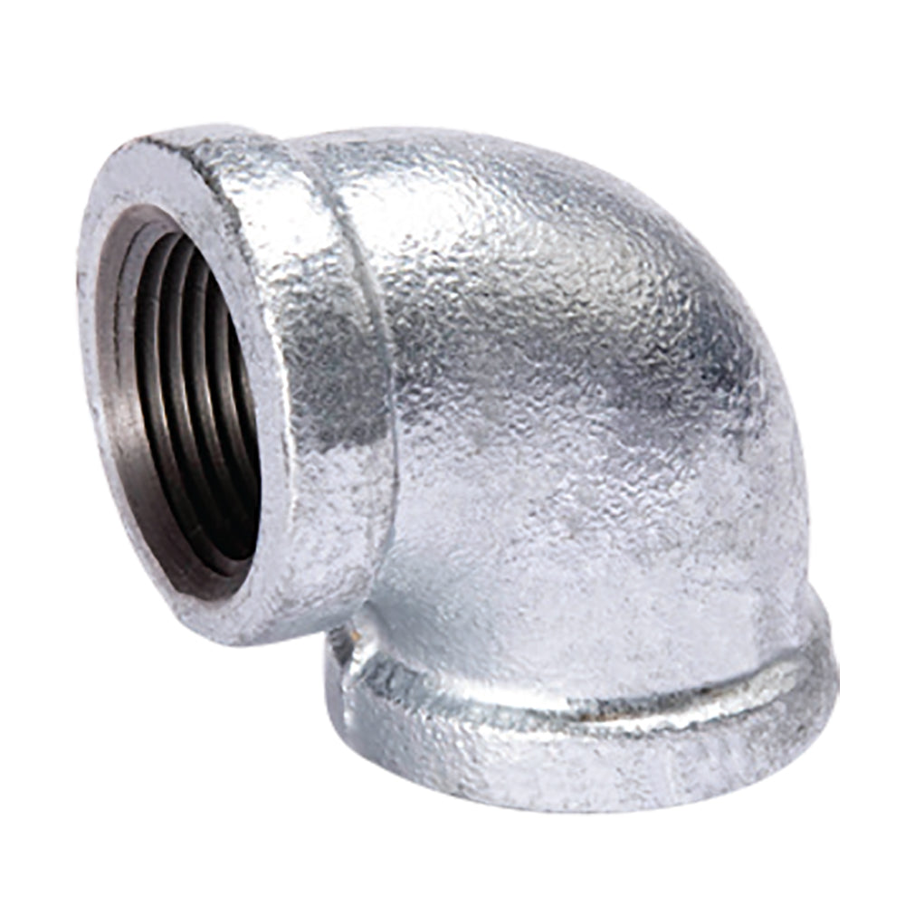 Soval 100-001 - 1/8" Galvanized Elbow - 90 degree