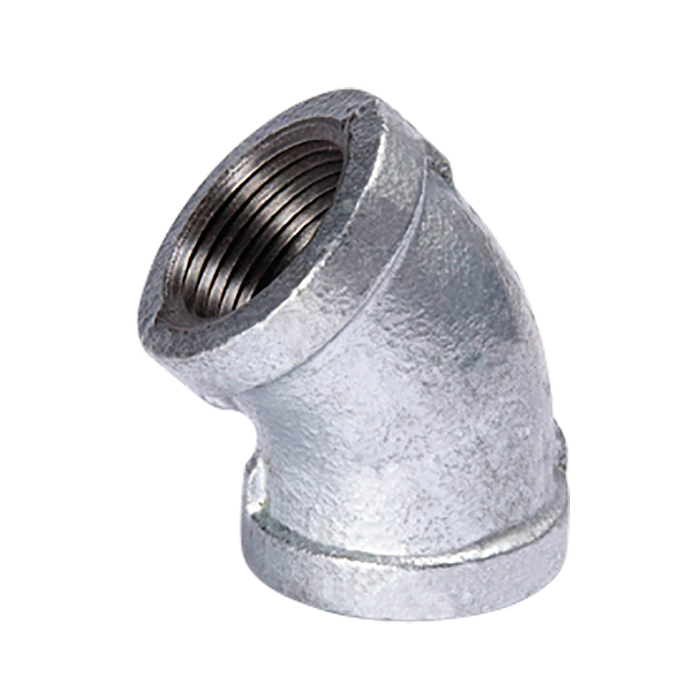 Soval 120-010 - 1" Galvanized 45 Elbow