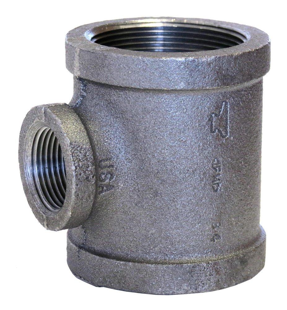 Soval 155-012007 - 1-1/4" x 3/4" Galvanized Reducing Tee