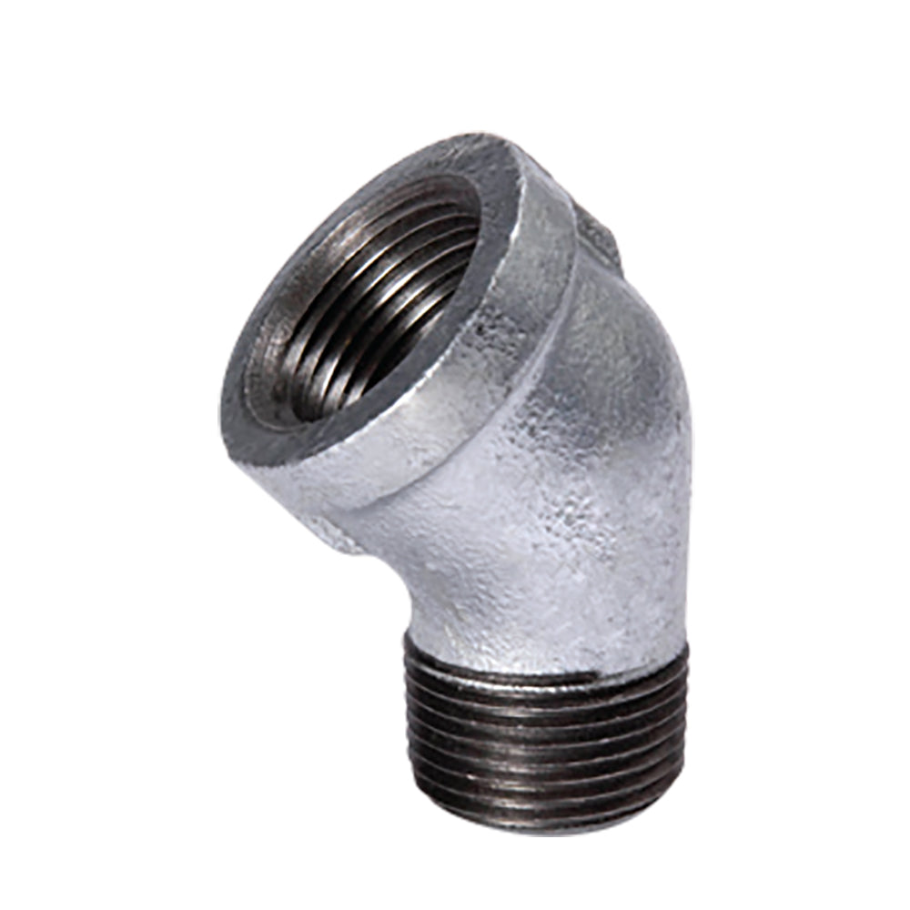 Soval 140-007 - 3/4" Galvanized 45 Street Elbow