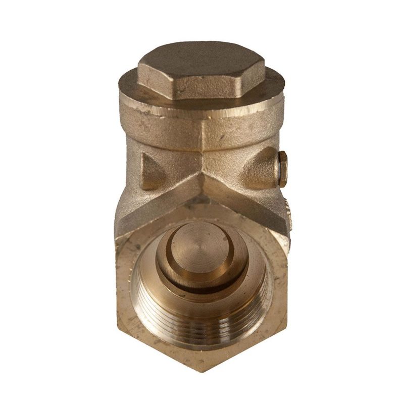Soval 640-020T - 2" Brass Threaded Swing Check Valve