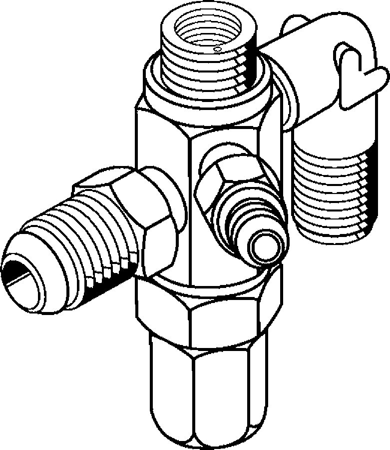 Sporlan 168183 TEV BQE Body 3/8 x 1/2 SAE 60 Tube R22