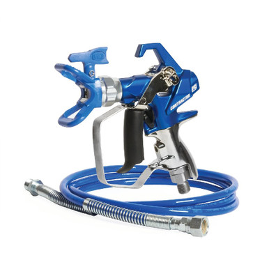 Opens dialog GRACO 19Y444 - Contractor PC Compact Gun, 1/8" x 4.5' Whip Hose, RACX LTX517 SwitchTip, 3300 PSI