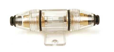 VIAIR Fuse Holder with Mounting Tabs for 20-60 Amp Glass Tube Fuses (92952)