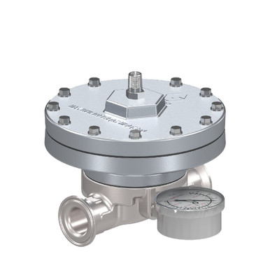 Opens dialog GRACO 25R487 - Low Shear Fluid Back Pressure Regulator, 300 Max PSI, 10 gpm Max Flow Rate, SST,