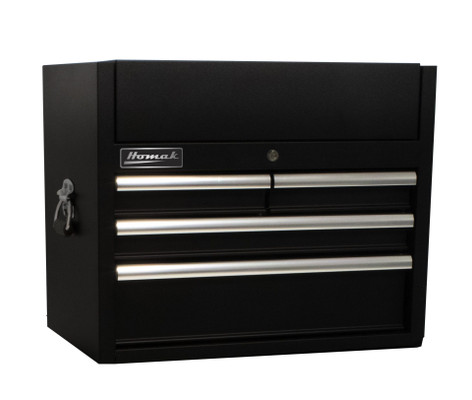 Homak 27" SE Series 4-Drawer Tool Chest with Outlet (TBK2027042)