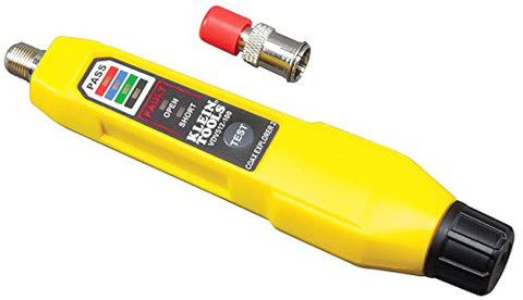 Klein VDV512-100 Cable Tester, Coax Explorer 2 VDV Tester, Push Button Operation