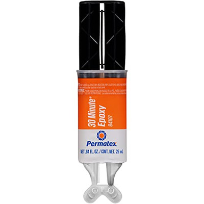 Permatex PermaPoxy 30 Minute High Strength General Purpose Epoxy 0.84 oz (84107)