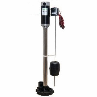 Zoeller Aquanot Ii Battery Backup Pedestal Sump Pump System (585-0005)