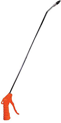 Astro Pneumatic Deluxe Air Blow Gun with 20" Angled Nozzle and Rubber Tip (1716)