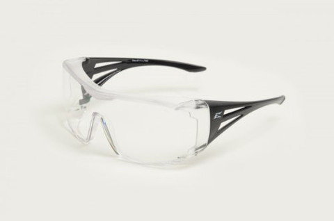 Edge Eyewear Clear Safety Glasses, Scratch-Resistant, Otg (XF111-L)
