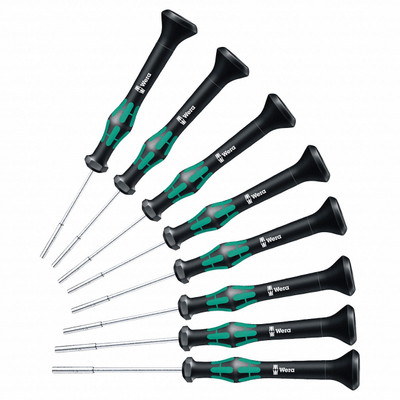 Wera Micro Nutdriver Set 8-Piece 2.5–6 mm (05345278001)