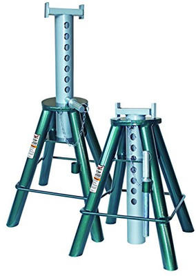 Safeguard 63102 10 Ton Higher Lift Stands - Pair