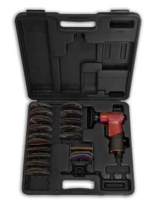 Chicago Pneumatic 3 Inch Air Rotary Sander with Hook and Loop Attachment (CP7202D)