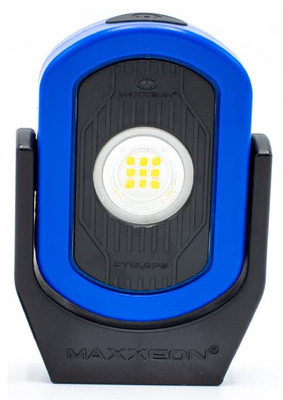 Maxxeon Blue WorkStar Cyclops Rechargeable LED Work Light (MXN00814)