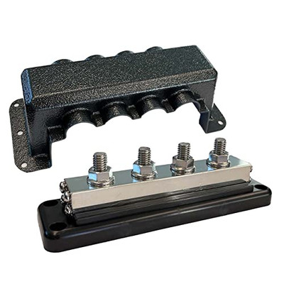 Victron Energy Busbar 600 Amp 70-Volt 4 High Current Connections (VBB160040010)