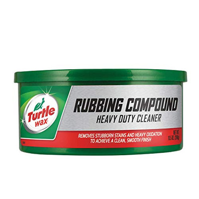 Turtle Wax Rubbing Compound & Heavy Duty Cleaner - 10.5 Oz. (T230A)
