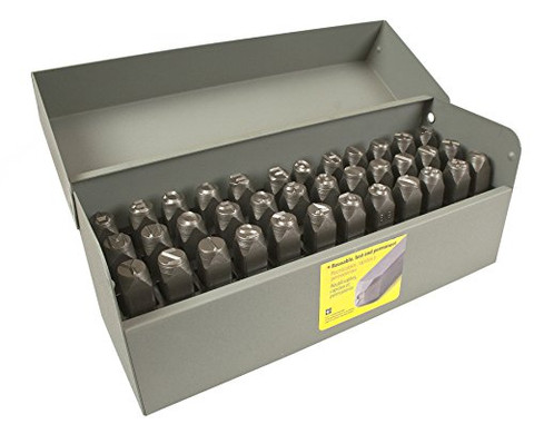 CH Hanson 36pcs 1/4" Letter/Number Stamp Set (21628)
