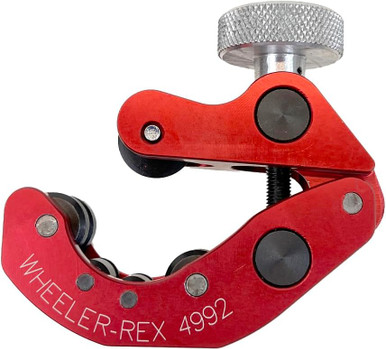 Opens dialog WHEELER-REX 4992RED - Close Quarters Tubing Cutter, 1/4"-2-3/8", Limited Red Edition