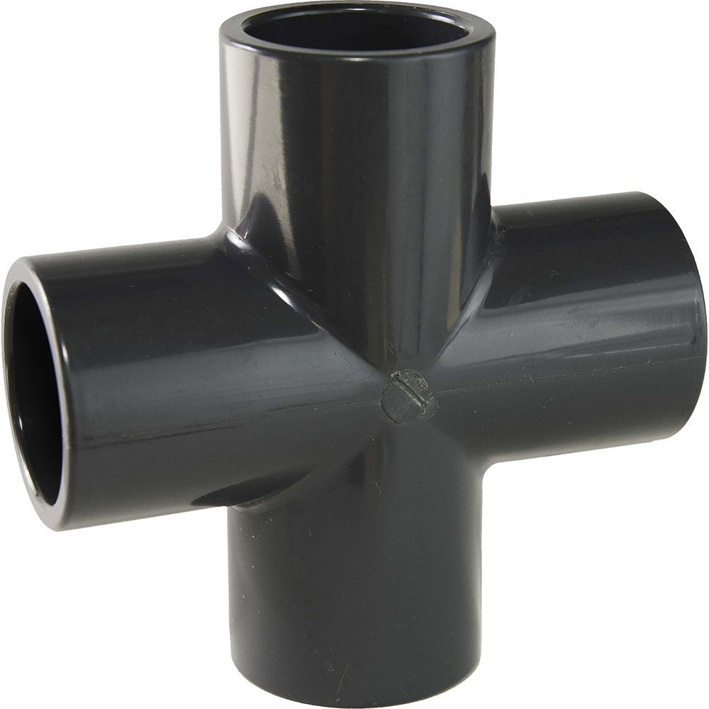 Soval 509-005 - 1/2" PVC Socketed Cross