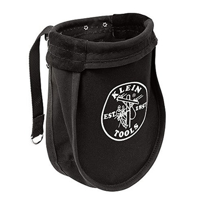 Klein Tools 51A Tool Pouch, Utility Pouch for Carrying Nuts and Bolts