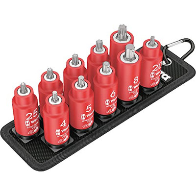 Wera Belt B VDE 1 Zyklop Bit Socket Set (05004930001)