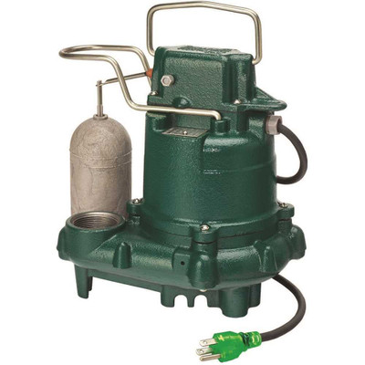 Zoeller Premium Series Mighty-Mate Submersible Sump Pump, 1/3 Hp (63-0001)