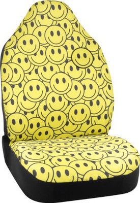 Bell Automotive Smiley Face Emoji Seat Cover (22-1-56803-8)