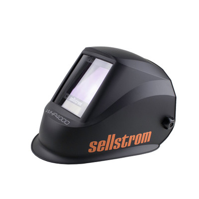 Sellstrom Lightweight Welding Helmet, Ergonomic, XL, Blue/Black/Orange (S26400)