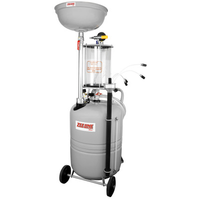 ZeeLine 21-Gallon Professional Combination Oil Drain & Fluid Evacuator (ZE21CMB)