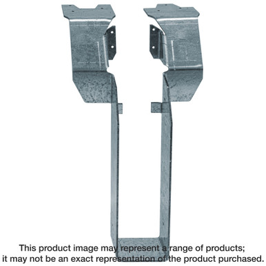 Opens dialog Simpson Strong-Tie DGHT3.62/24 - Top-Flange Fire Wall Hanger for 3-1/2" x 24" Engineered Wood