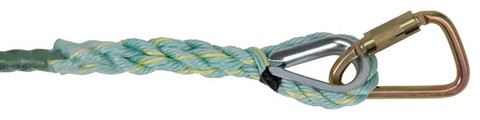 PeakWorks V84013200 Premium Vertical Lifeline, 5/8" Rope - 200 FT - Carabiner