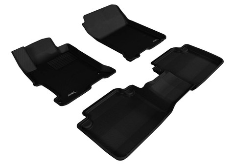 3D MAXpider Complete Set Custom Fit All-Weather Floor Mat, Black (L1HD04801509)