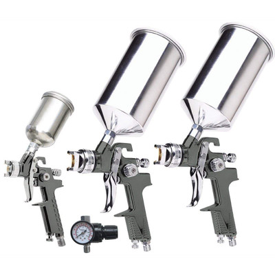 Titan Tools HVLP Triple Setup Spray Gun Kit 4-Piece (19220)