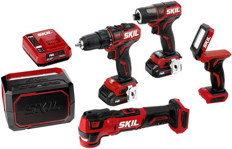 Skill 12V Pwrcore 12 Brushless 5-Tool Combo Kit (CB736801)