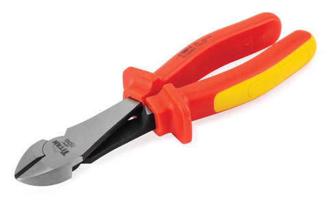 Titan Tools 8" VDE Insulated Diagonal Pliers (73348)