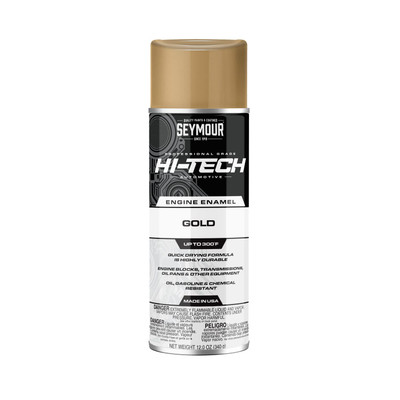 Seymour Hi-Tech Engine Spray Paint, Universal Gold 12 Ounce (EN-50)