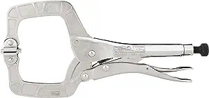 Malco Eagle Grip 11 in. Locking C-Clamp with Swivel Pads (LP11SP)