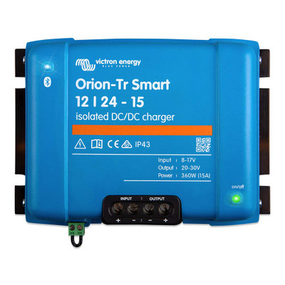 Victron ORI122436120 Energy Orion-Tr Smart 12/24V 15 amp 360-Watt DC-DC Charger