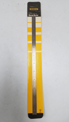 General Tools 12" Flexible Steel Ruler with 5R Graduations (CF1216)
