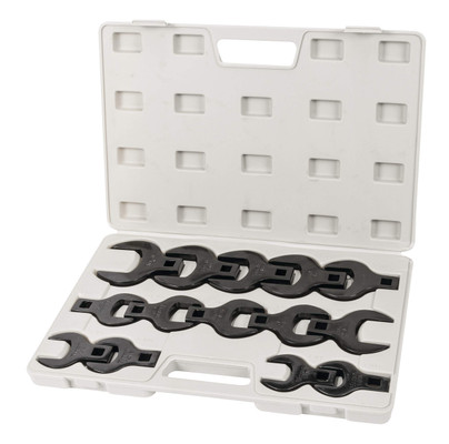 Titan Tools SAE Jumbo Crowsfoot Wrench Set 14-Piece 1/2" Drive (17298)