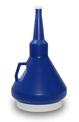 WirthCo Dark Blue Capped Funnel 1.25 Qt Capacity (32115)