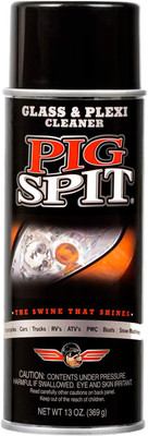 Pig Spit Single Glass Plexi Cleaner Anti Streak Formula (PSGP)