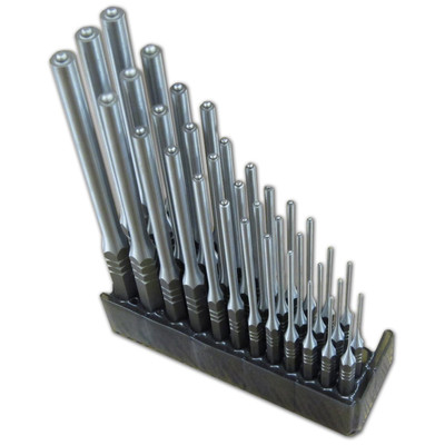 Wilde Tool Wilde Tool Rs936 Roll Spring Punch Display, 36-Piece (RS936.NP/DB)